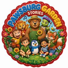 Pawsburg Garden Stories logo