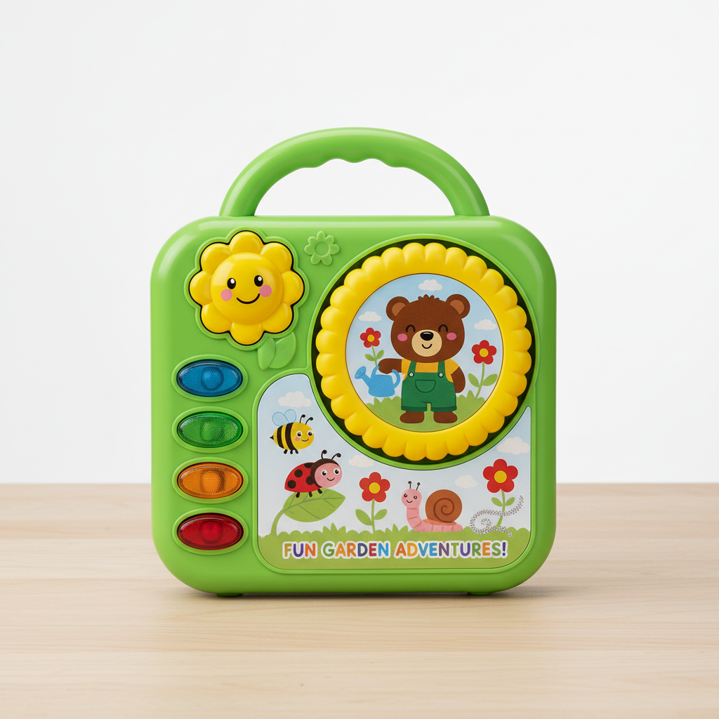 Pawsburg Garden Learning Book toy
